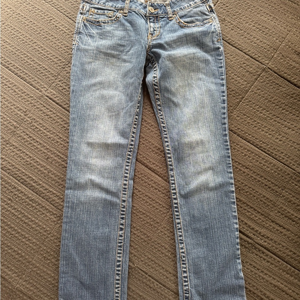 Aeropostale Light Blue Straight Leg Jeans